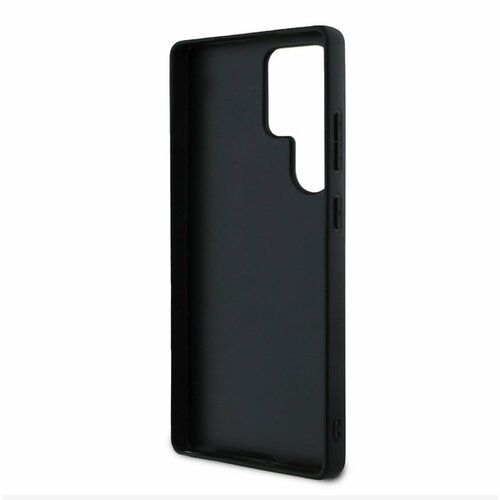 Guess PU Grained 4G Metal Logo Zadn&amp;iacute; Kryt pro Samsung Galaxy S25 Ultra Black Ovitek za telefon Vijolična Slike