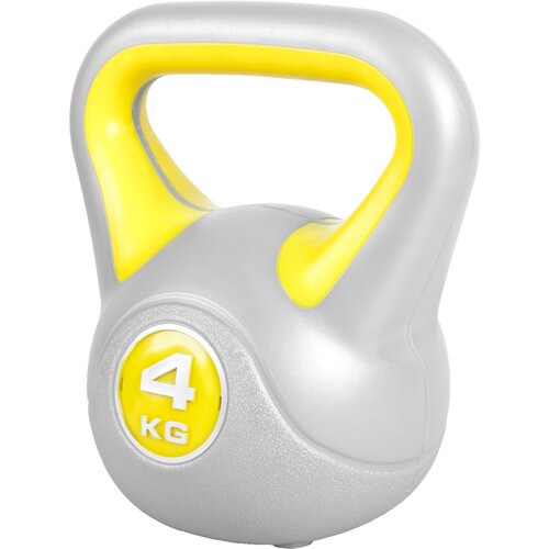 Gorilla Sports rusko zvono 4 kg sivo-žuto Slike