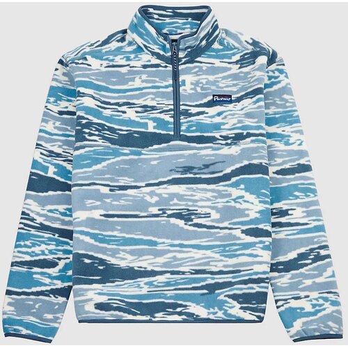 Penfield Bay Jacqaurd Microfleece 1/4 Jakna iz flisa blue fusion Cene