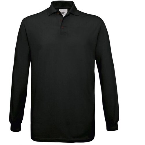  MAJICA DUGI RUKAVI B&C SAFRAN POLO LSL 180G CRNA 3XL * DO ISTEKA ZALIHA Cene