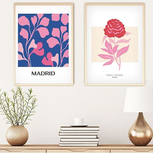 Wallity Uramljena slika Huhu175, 50x70 cm, 2 dijela Cijene