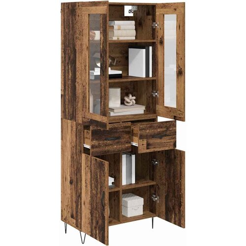  Highboard Staro drvo 69,5 x 34 x 90 cm Konstruirano drvo Slike