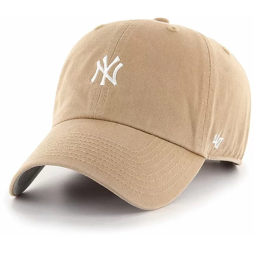 47 Brand Kapa New York Yankees boja: bež, s aplikacijom
