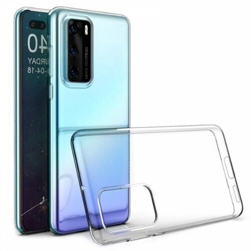 Nillkin ultra tanek silikonski ovitek za huawei P40 - prozoren Cene