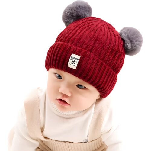  Dječja kapa LO-21585 - Bordo KP21585 Slike