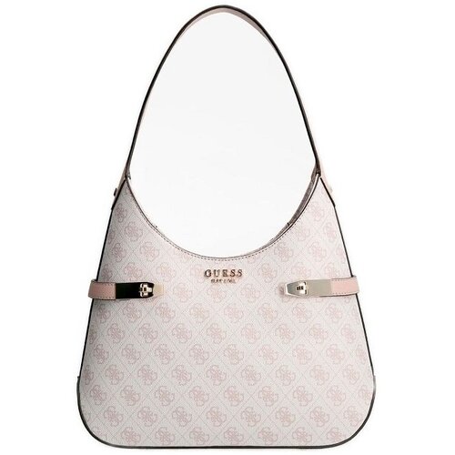 Guess ZADIE LOGO HOBO Bež Slike