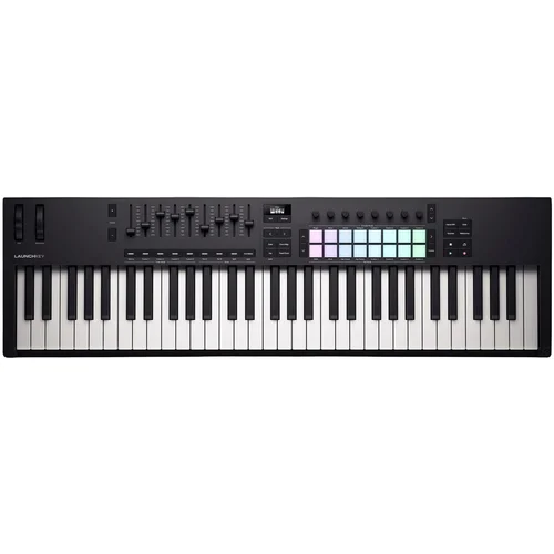 Novation Launchkey 61 MK4 MIDI sintesajzer Black