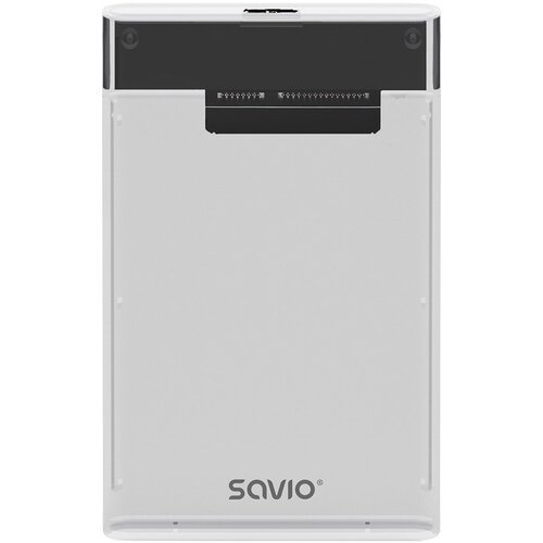 Savio 2.5 External HDD /SSD enclosure, USB 3.0, transparent, AK-66 Cijene