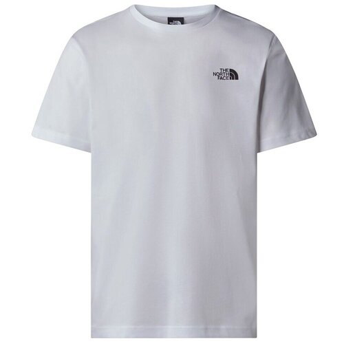 The North Face Majice s kratkimi rokavi NF0A87NPFN41 Bela Slike