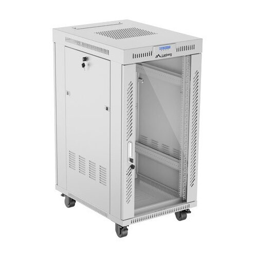Lanberg FF01-6822-12SL rack cabinet 22U Freestanding rack Grey Cijene