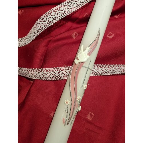  Krstne sveče s križcem in golobčkom KRSV 100-02 Cene