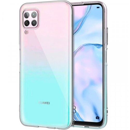 Ultra tanek silikonski ovitek za Huawei P40 Lite E - prozoren Slike