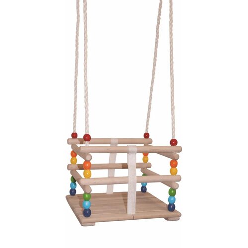 Woody Drvena dječja ljuljačka Toddlers Slike