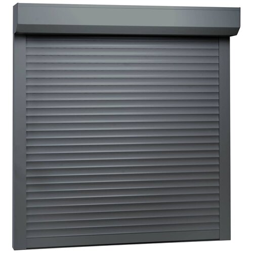vidaXL Rolete iz aluminija 100x100 cm antracitne Cene
