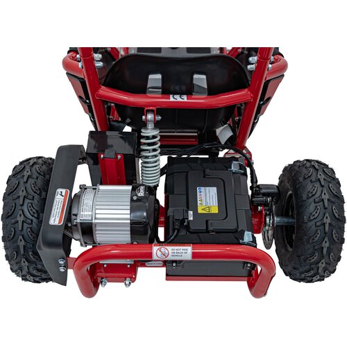 Go-kart na akumulator MAIGHTY 1000W - crveni Slike
