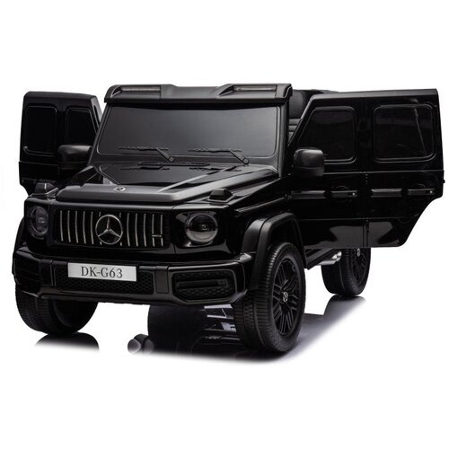Premium Stil Dečiji automobil na akumulator - Mercedes G63 4X4 Crni Dvosed Premium Oprema ( 12547 ) Slike