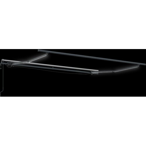 VidaXL Automatska uvučena tenda s LED svjetlom Svjetlosiva 300x250 cm, Zamjenski materijal za tendu za okvir 3x2.5 m Svjetlosiva Slike