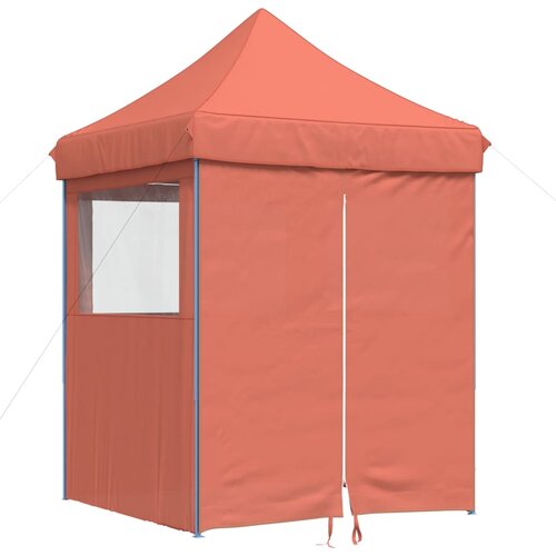 vidaXL Zložljivi pop-up šotor za zabave 4 stranice terakota, (21207675) Cene