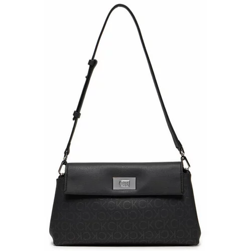 Calvin Klein Ročna torba Ck Push Shoulder Bag_Epi Mn K60K612143 Črna