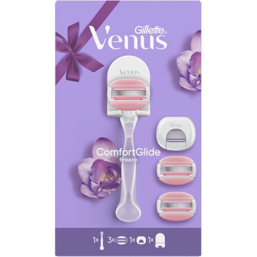 Gillette Venus ComfortGlide Breeze Gift Set darilni set za britje za ženske Cene