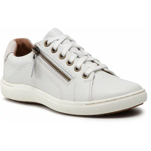 Clarks Superge Nalle Lace 261650014 White Leather