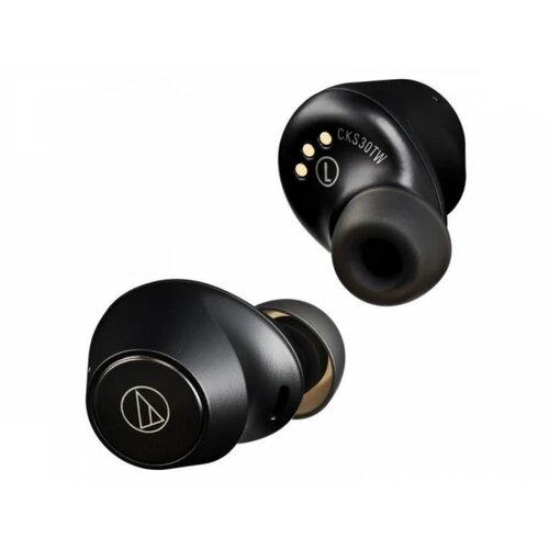 Audio Technica AT Slusalice ATH-CKS30TW+BK (ATH-CKS30TW+BK) Slike