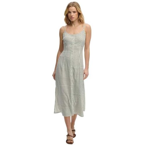 Superdry bela midi haljina Cene