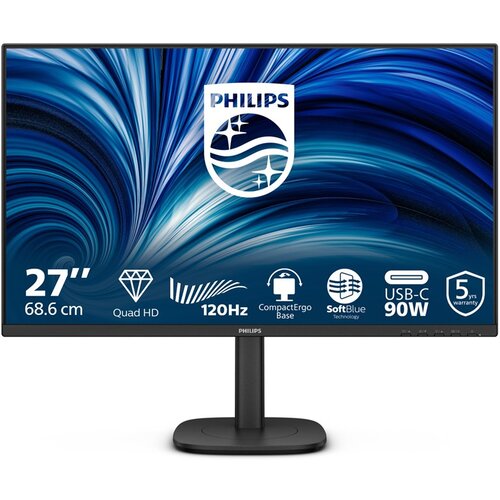 Philips 3000 series 27B2U3601 /00 computer monitor 68.6 cm (27) 2560 x 1440 pixels Quad HD LCD Black Cijene