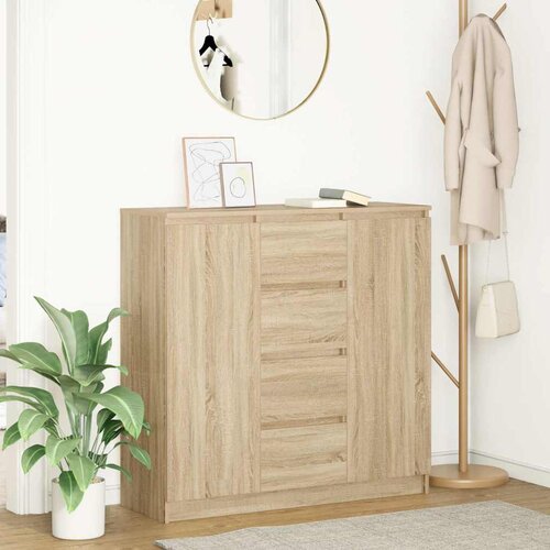  Komoda s ladicama 100,5x35x98,5 cm konstruirano drvo Cijene