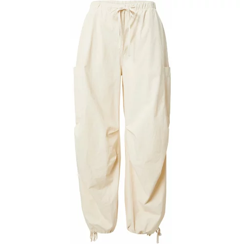 WEEKDAY Cargo hlače 'Skyler' vuneno bijela
