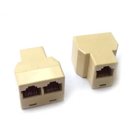  RJ45 mrežni razdelnik 1 ženski na 2 ženska priključka Slike