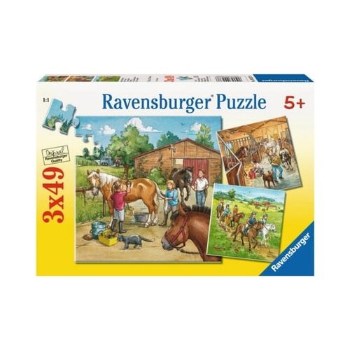 Ravensburger Puzzle - Moja konjušnica, 3 x 49 delov Cene