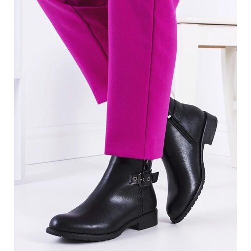 D/CEO Black patent leather insulated boots Campi Slike