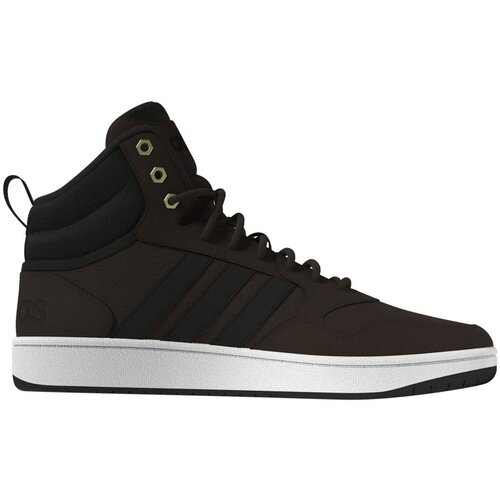 Adidas HOOPS 3.0 MID WTR Mu&amp;scaron;ke zimske cipele, smeđa, veličina 43 1/3 Slike