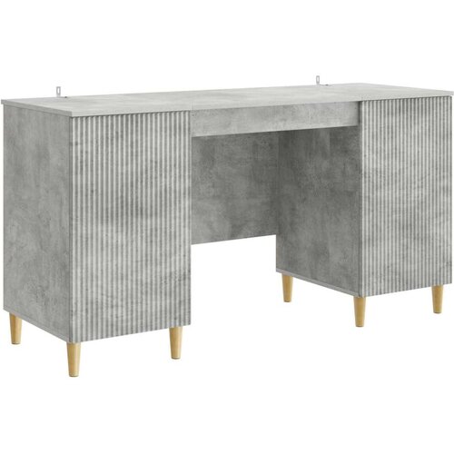 Stol Betonska siva 142 5 x 50 x 75 cm Konstruirano drvo Cene