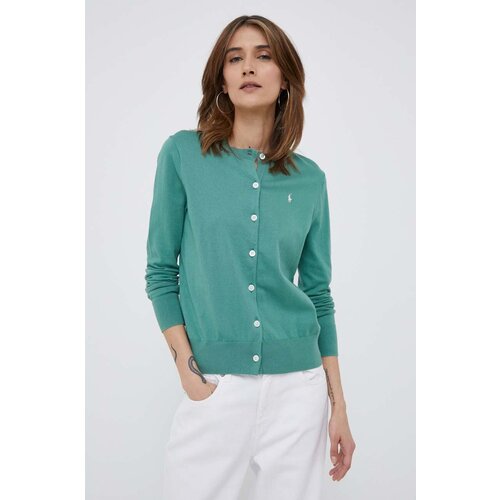 Polo Ralph Lauren Kardigan za žene, boja: bež, lagani Slike