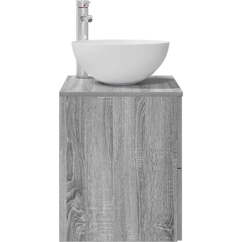  Umivaonik s policom Siva Sonoma 49,5 x 41 x 64,5 cm Slike