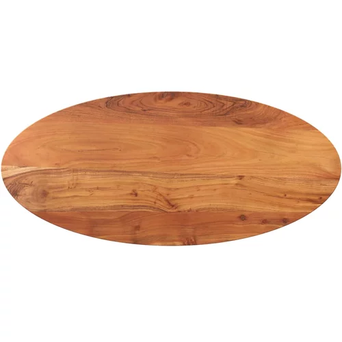 Stolna ploča 140x50x3,8 cm ovalna od masivnog drva bagrema