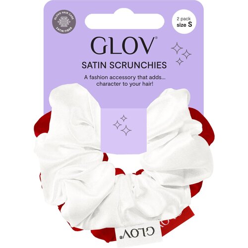 Glov Scrunchies 2 Pack S - Red/Beige Cene
