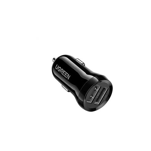 Ugreen ED018, 24W, 2xUSB-A, Black Auto Punjač Cene