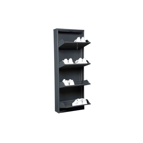 Hanah home Stalak za cipele Garda 4, 50x137x15 cm, Antracit Slike