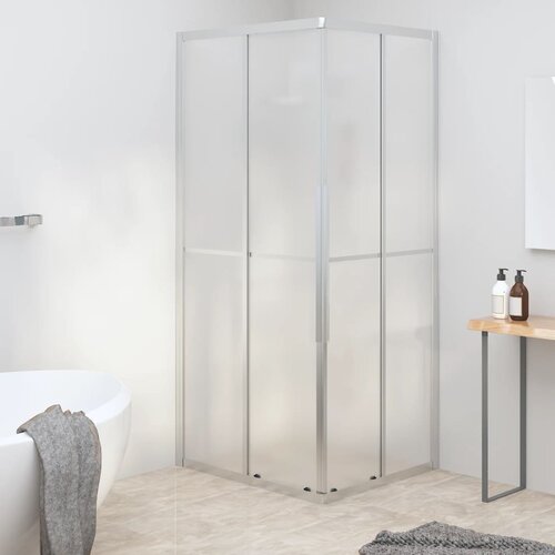 The Living Store Tuš kabina mlečno steklo ESG 90x70x180 cm - Tuš Kabina, (21750929) Cene