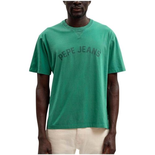 PepeJeans Majice s kratkimi rokavi PM5010295 671 Zelena Cene