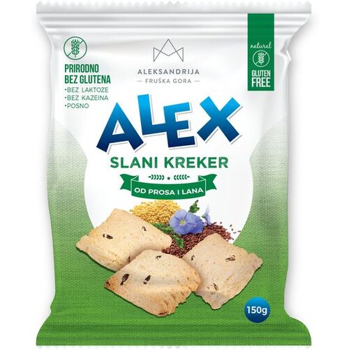 Aleksandrija Keks od prosa i lana 150g Cene