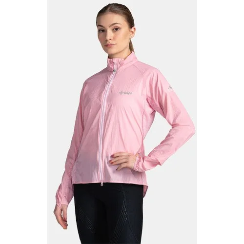 Kilpi Women's running jacket TIRANO-W Light pink