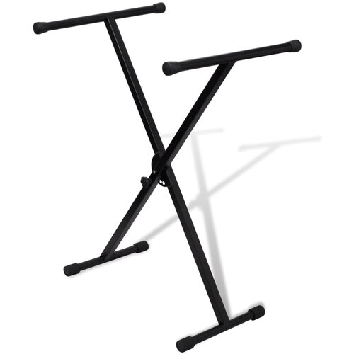 vidaXL Prilagodljivo enojno stojalo za klaviature z X okvirjem, (20969952) Cene
