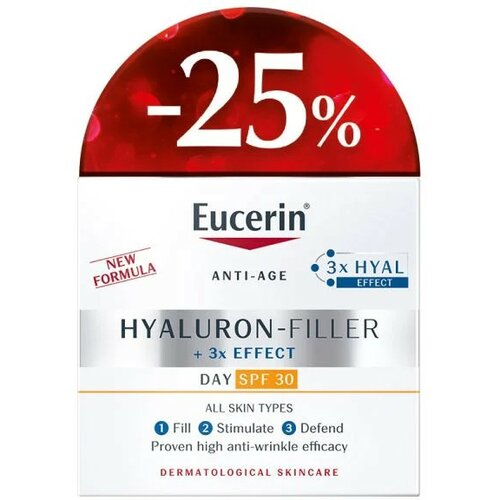 EUCERIN® HYALURON-FILLER DNEVNA KREMA 50ml SPF30 -25% Cene