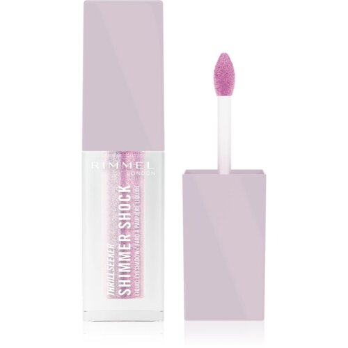 Rimmel London Thrill Seeker Shimmer Shock ble&amp;scaron;čeča tekoča senčila za oči odtenek 002 Delulu 3.5 ml Slike