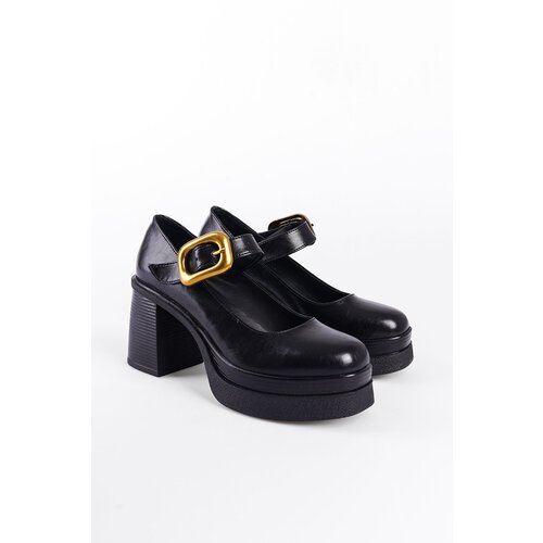 Capone Outfitters High Heel Buckled Mary Jane Women&amp;#039;s Shoes Slike