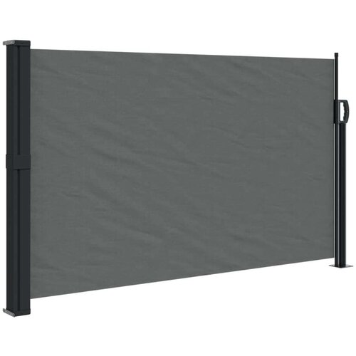 VidaXL Uvlačiva bočna tenda 120 x 600 cm antracit Slike